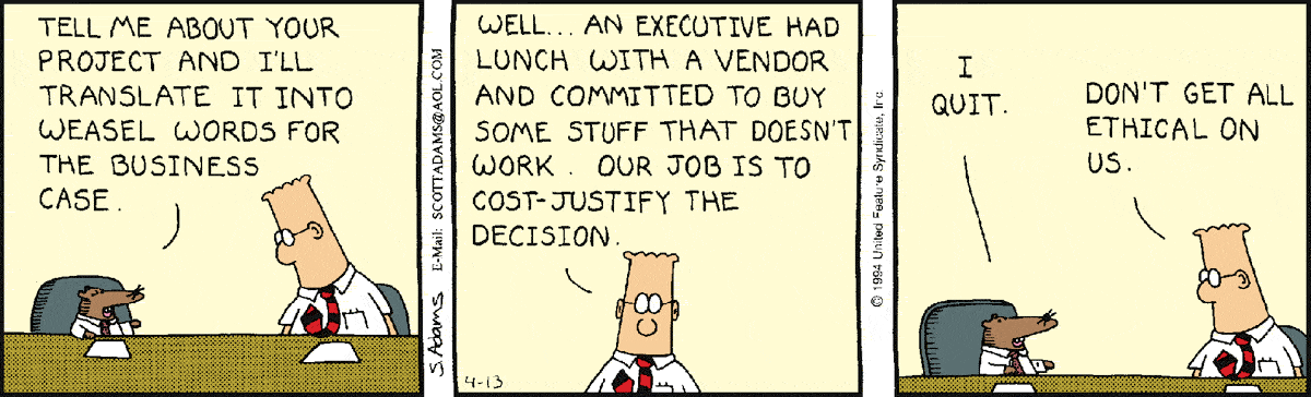 Dilbert Cartoon